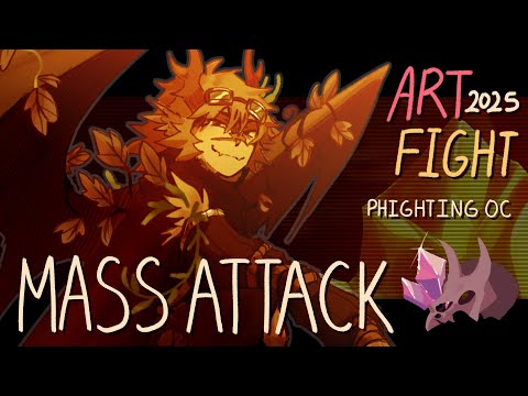 HIP MEME || Art Fight 2025 Mass Attack || PHIGHTING OCS