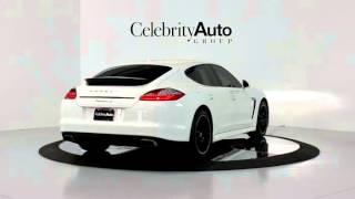 2012 porsche panamera s white/blk sport ...