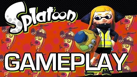 Single Player Amiibo Level - Splatoon Gameplay