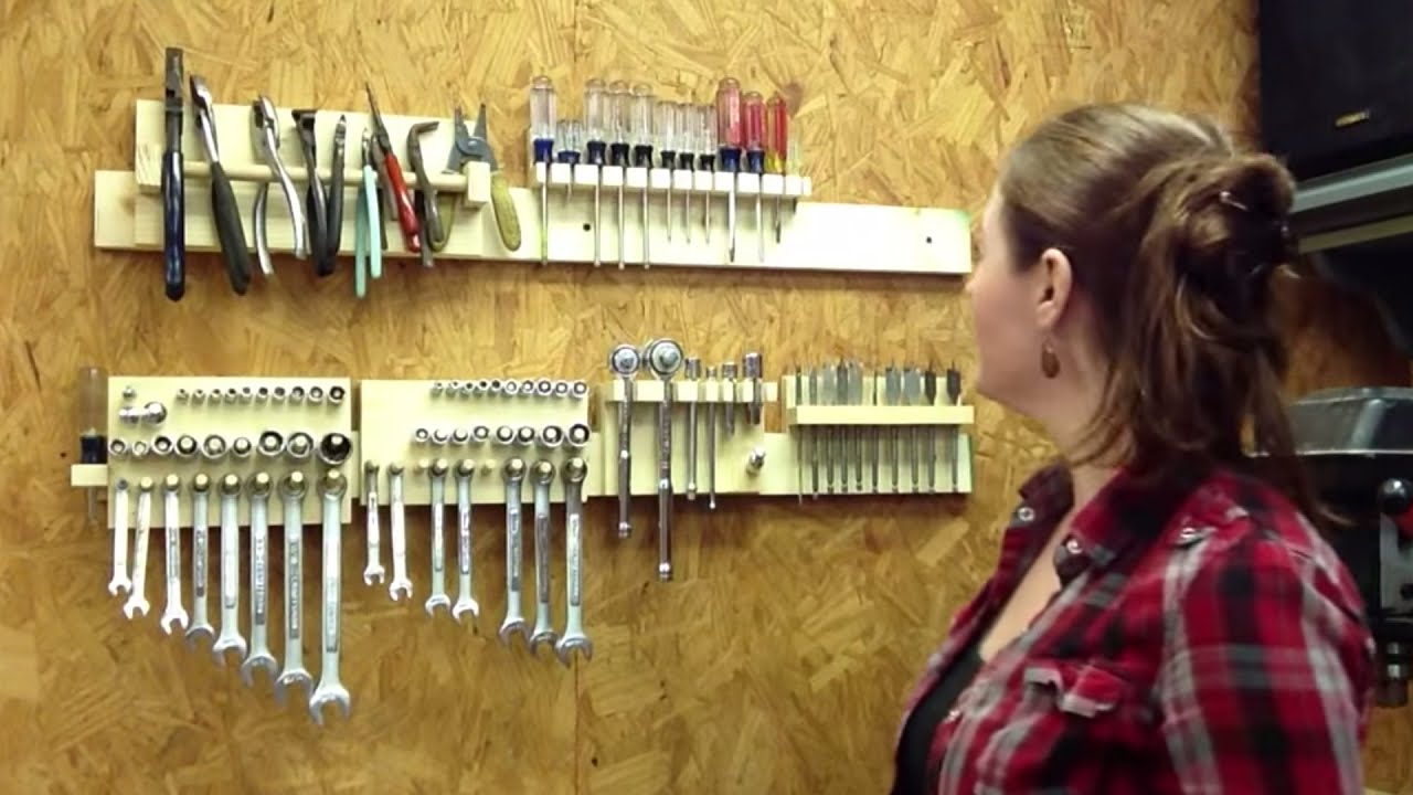 DIY Hand Tool Storage System - YouTube