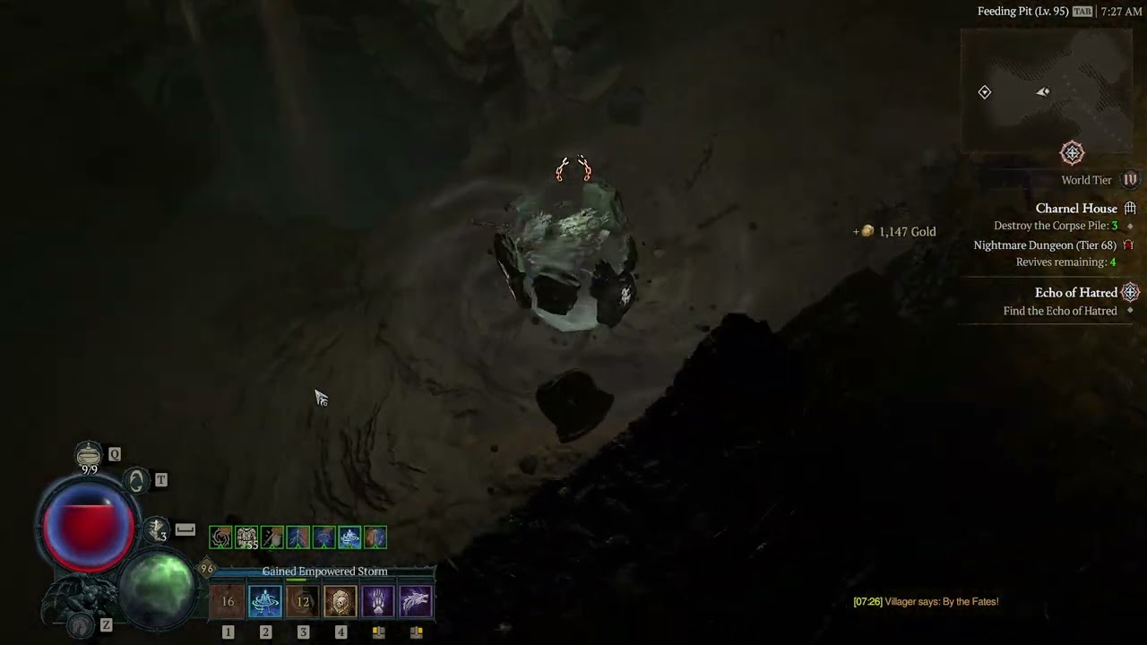 D4 Staff of the Crone auto attack build showcase