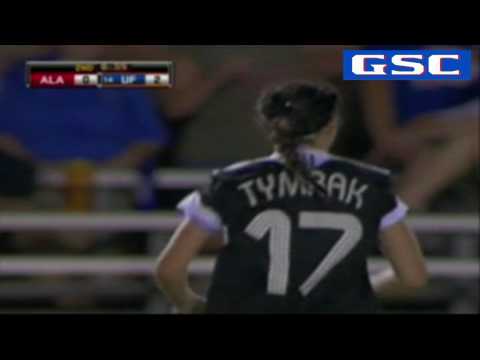 Tymrak Scores Goal, Hyde Assists v. Alabama