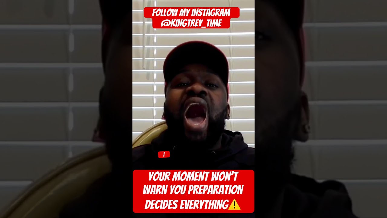 Your Moment Won’t Warn You Preparation Decides Everything⚠️