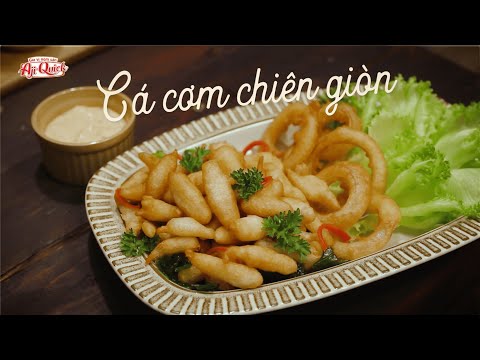 Video Aji-Quick® Bột Chiên Giòn | Cá cơm chiên giòn - youtube