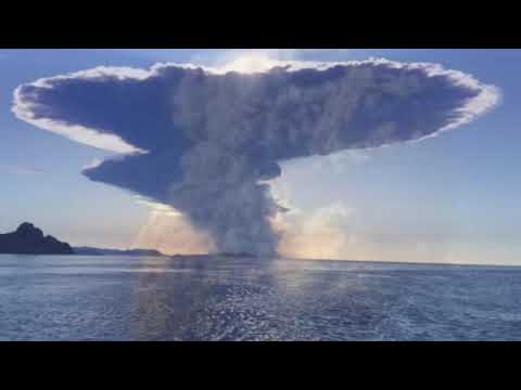 Sangeang Api Volcano Has Emitted A Massive Plume Of Smoke 