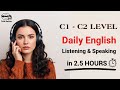 Daily English Listening & Speaking Masterclass | C1 & C2 English Fluency Practice | English Podcast