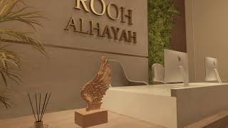 reception design for hospital Render Vantage Vray