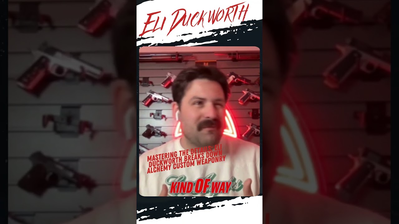 Mastering the Details: Eli Duckworth Breaks Down Alchemy Custom Weaponry