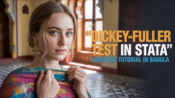 How to Perform Dickey-Fuller Test in Stata: Complete Tutorial in Bangla
