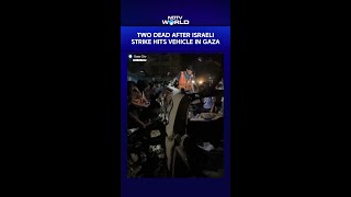 Israel Strikes Gaza | Israeli Strike On Gaza Vehicle Kills Two Amid Fragile Ceasefire