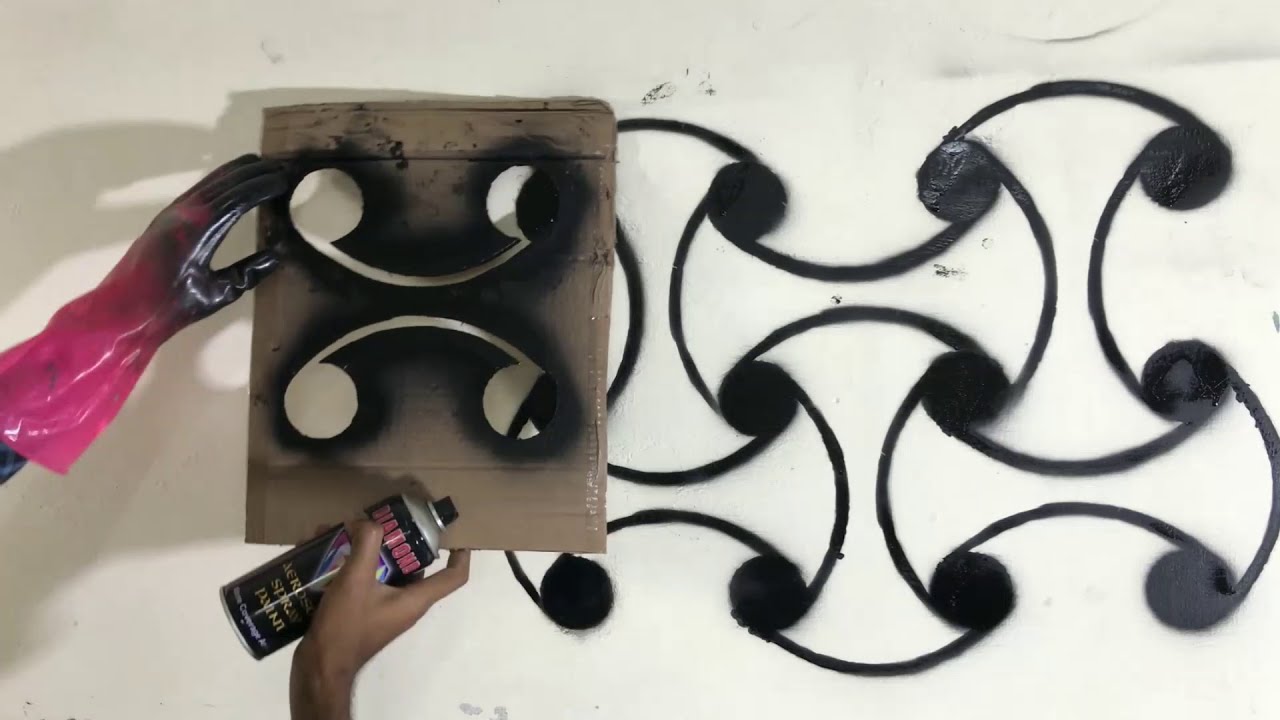 3D Wall Paint Design YouTube