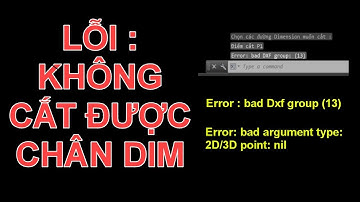 ✔️[Giải đáp - Lisp] Lỗi cắt chân Dim - Chuyển cao độ về 0 - Lisp nâng cấp
