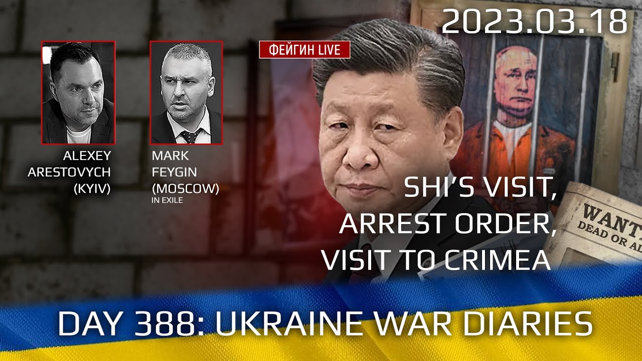 Day 388: war diaries w/Former Advisor to Ukraine President, Intel Officer  @arestovych  & #Feygin