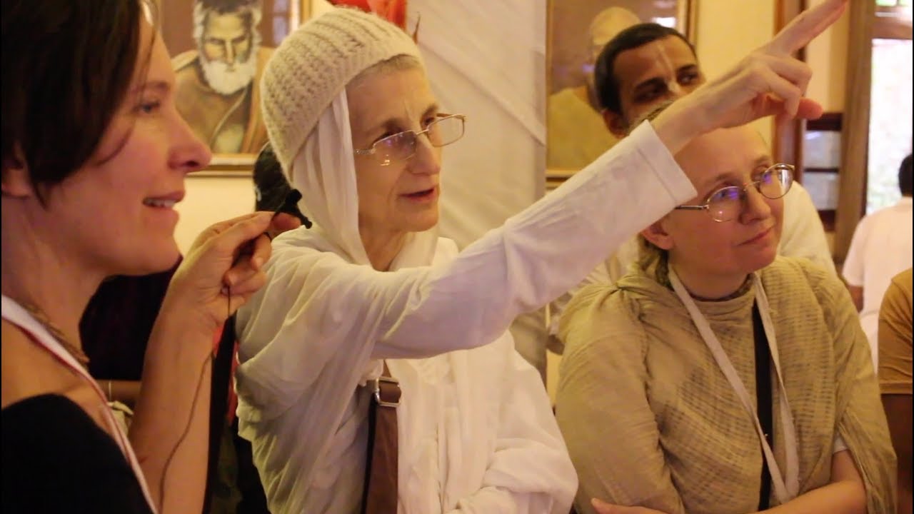 Srimati Syamarani dasi visits ISKCON