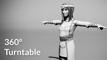CGC Classic: Creating a 360 Turntable Animation (Blender 2.6)