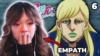 Empath reacts to Gyro Zeppeli's backstory... | Steel Ball Run Episode 6 Reaction