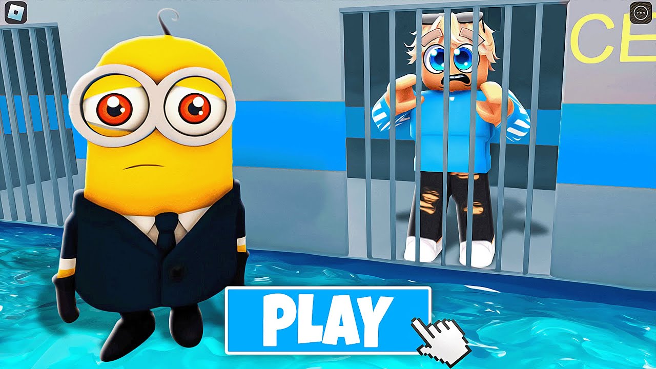 Ich BRECHE aus dem MINIONS GEFÄNGNIS Aus! (Roblox)