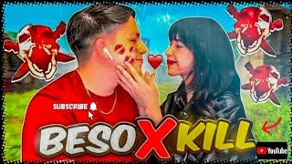 SUCO Y KELLY Juegan BESO POR KILL En FREE FIRE 🔥😱