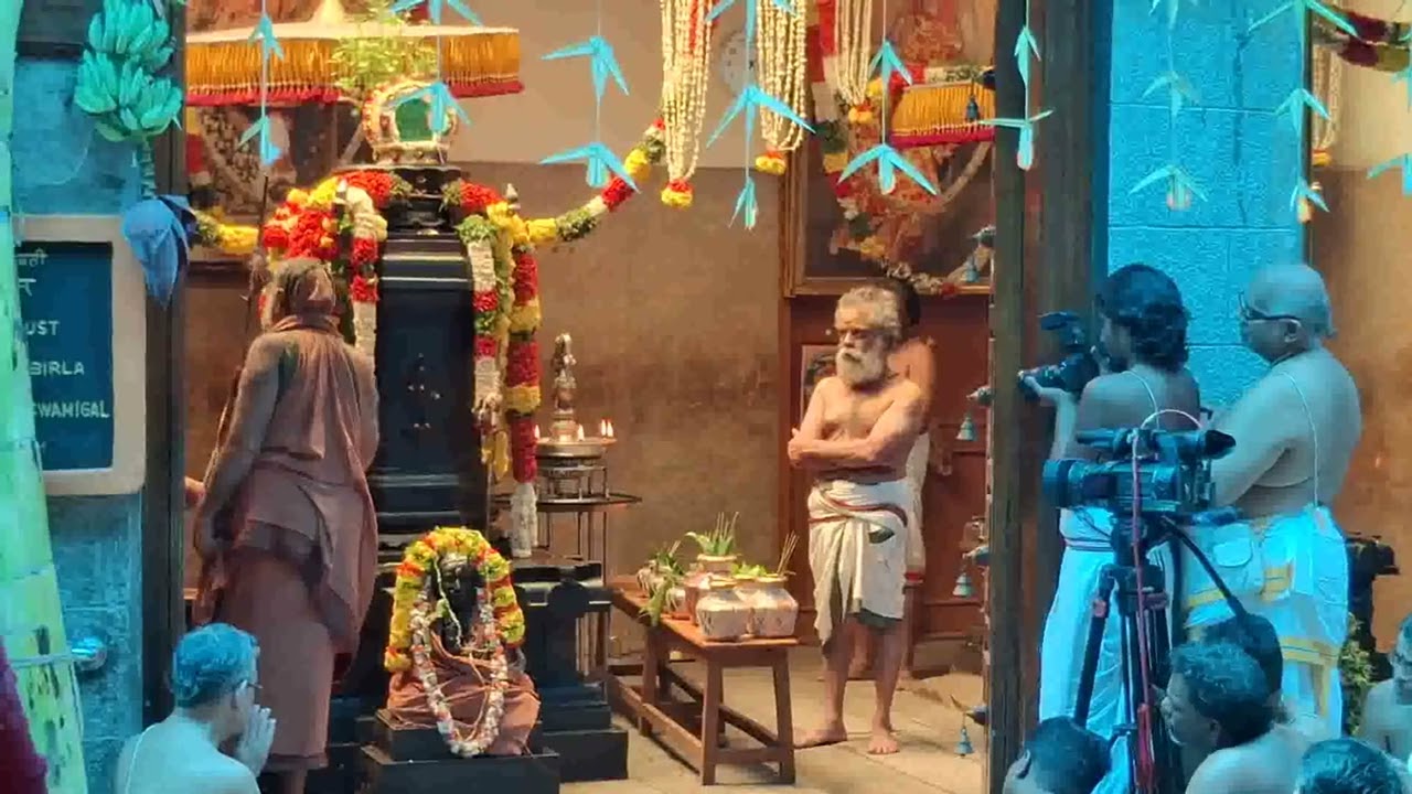 காஞ்சி சங்கரமடத்தில் ஜெயேந்திரர் ஆராதனை விழா kanchi srimadathil jeyendrer 8 th arathanai