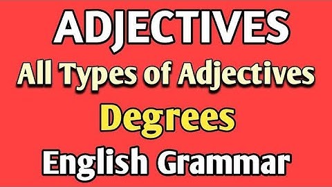 Use of Adjective Degrees in English Grammar | Complete information by Sir Asim Raza (PAS)
