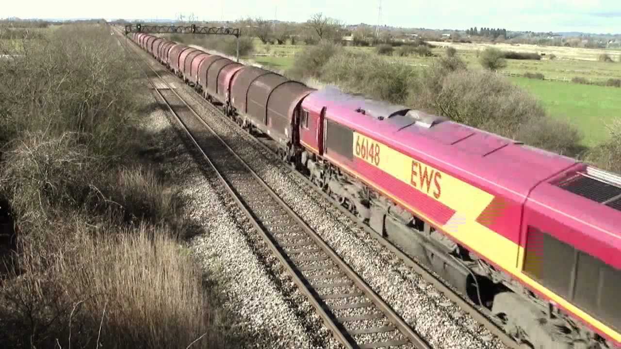 66148 at Coedkernew 16.03.2013