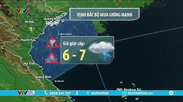 Nhiều vùng biển trên cả nước tiếp tục có mưa giông mạnh | VTVWDB