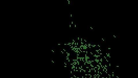 Visualisation of Cellular Automata Processing Model - CAPM -