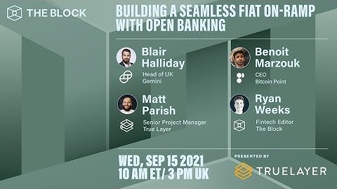 Building a seamless fiat on-ramp with open banking — Brought to you by TrueLayer