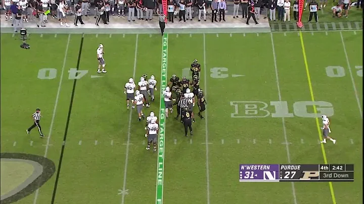 Top Plays: Jeremy Larkin vs. Purdue | Northwestern...