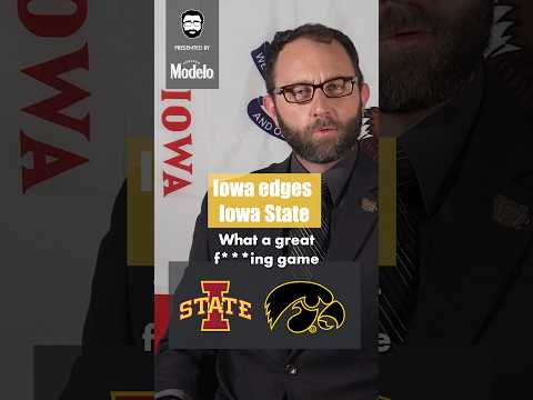 Vertical clip still: IOWA NICE GUY: Hawkeyes edge Cyclones