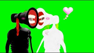 The Great Mother Megaphone in Love....? Green screen [ trevor henderson ]