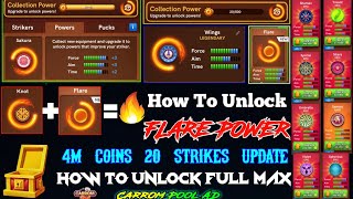 How To Unlock Flare Power | Carrom Pool Flare Power Unlock | Carrom Pool Strikers Update | New Power screenshot 3