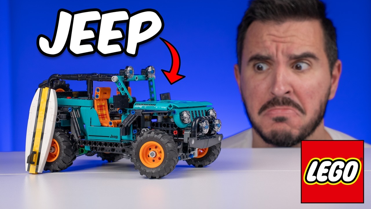 Let's go OFF-ROAD! || LEGO Technic 42227 Jeep Wrangler Rubicon