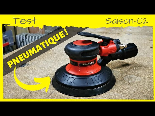 JE TESTE UNE PONCEUSE PNEUMATIQUE - Einhell TC-PE 150 