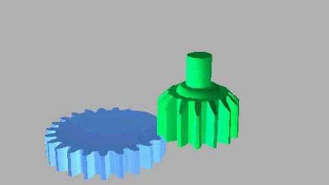 Mô Phỏng Xọc Bánh Răng Trụ