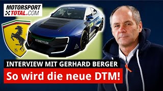 Gerhard Berger: Das ist meine Vision für die DTM! | Interview Electric & Co. | DTM 2021
