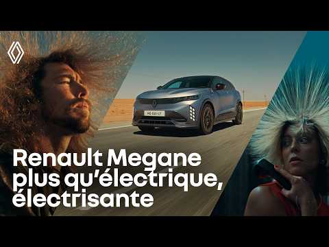 plaisir de conduite électrisant | nouvelle Megane E-Tech électrique