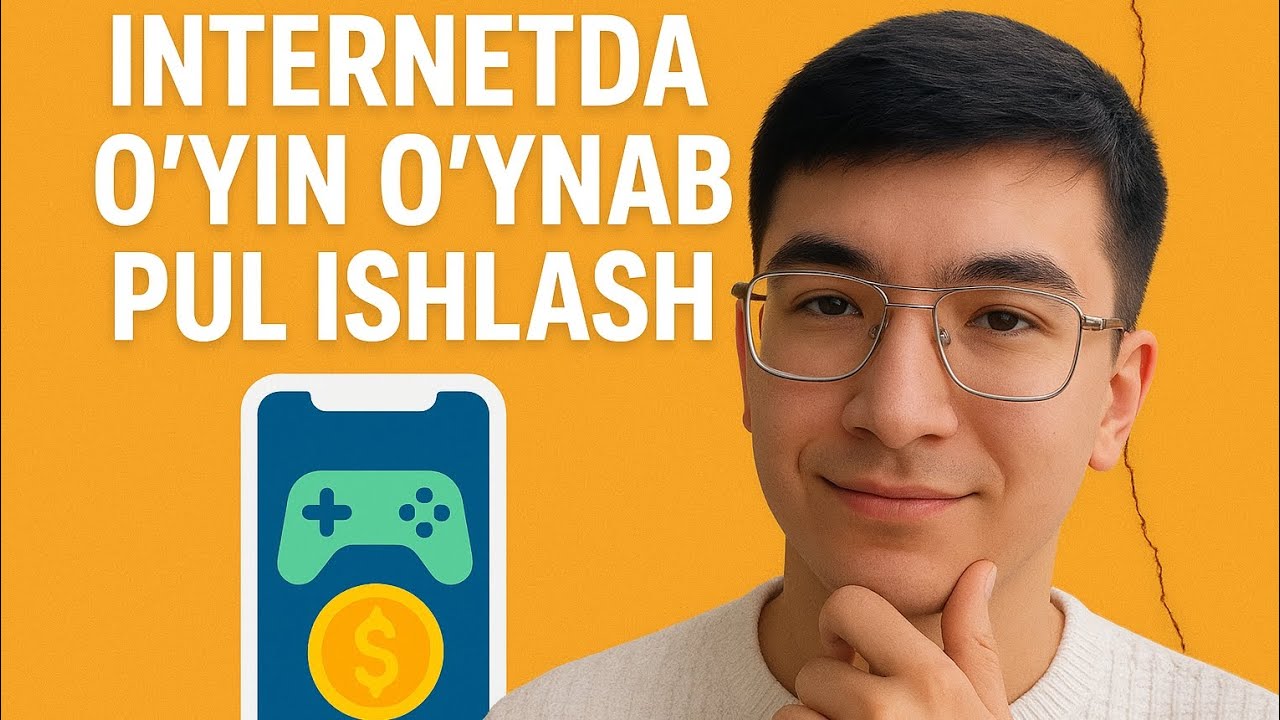 INTERNETDA O'YIN O'YNAB PUL ISHLASH 2025 | INTENTETDA SARMOYASIZ PUL ISHLASH 2025