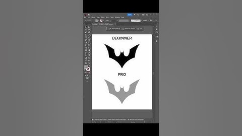 Adobe Illustrator Tips 2025 - How to Draw Batman Icon Like a Pro