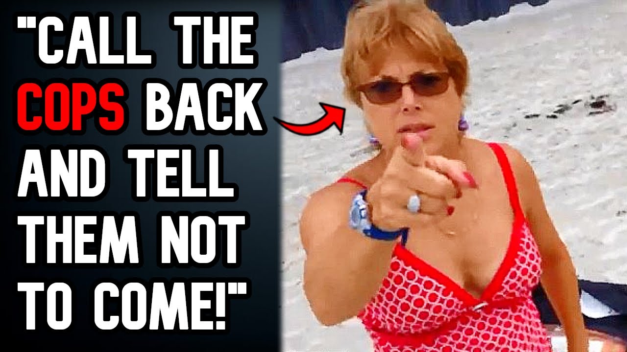 Карен вломилась в мой бассейн и НЕ УХОДИТ! Поэтому я вызвал полицию... - r/EntitledPeople