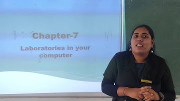 Class-8 ICT Chapter-7 Laborataries in your Computer(part-1)