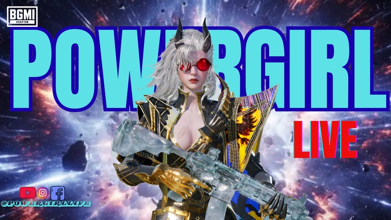 LIVE 🔴 1V1  Bgmi Live Tournament  / Room Match Ka Asli Jungle!  POWERGIRLLIVE