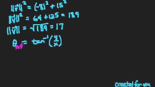 Unit 3 Test Review - Vectors