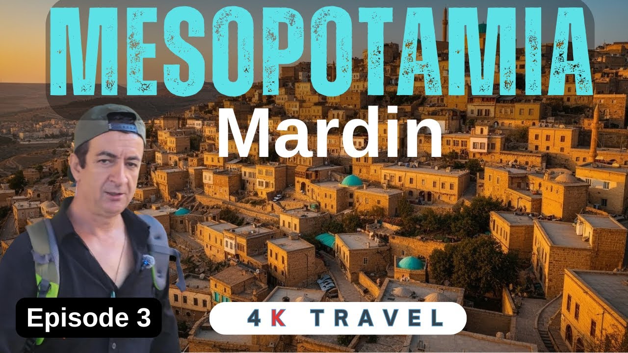 Город, где встречаются религии: Мардин | Каменный город, где переплетаются культуры | 4kmardin Ep 3