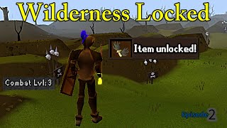 Race to Barrows Gloves - Wilderness Locked Bronze Man Mode - Episode 2