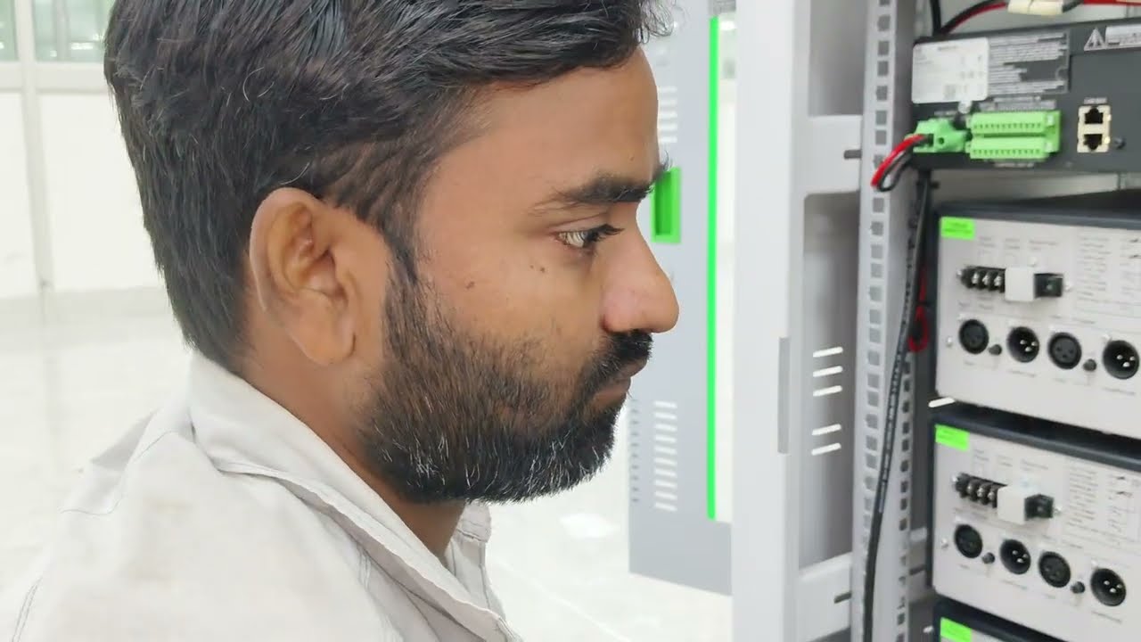 Public Address system | controller amplifier  connection 