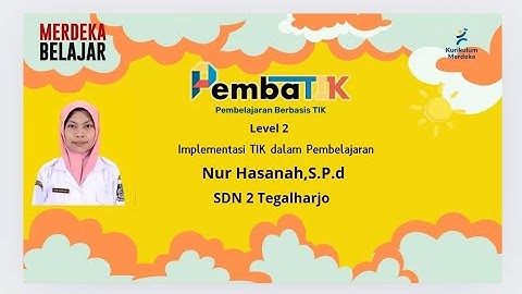 Tugas Akhir PEMBATIK Level 2 || Implementasi TIK dalam Pembelajaran