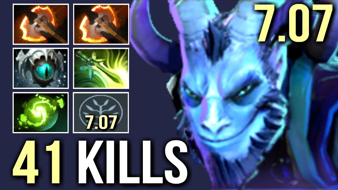 CANCER RIKI 2x Battle Fury New Imba 7.07 Talent Rampage 41 Kills Gameplay by Mski.nb 8k Dota 2