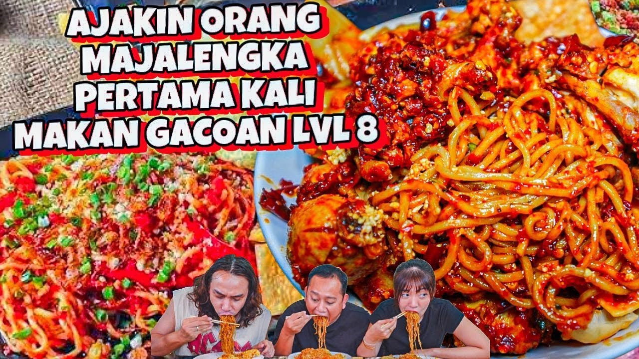 OGHEL NANGIS! COBA MIE GACOAN LEVEL 8 SUPER PEDAS
