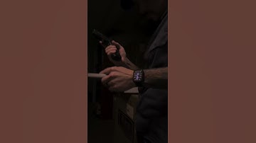 Practicing tac reloads with a hand held light